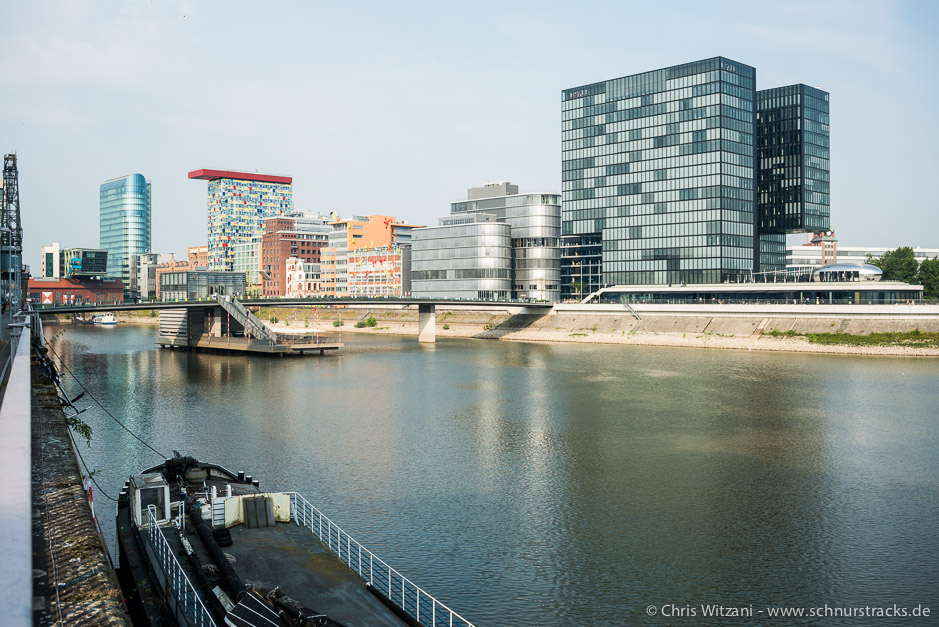 Medienhafen Düsseldorf mit Hyatt Hotel