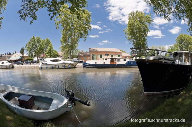 Hausboot Anlegestelle Capestang am Canal du Midi #291