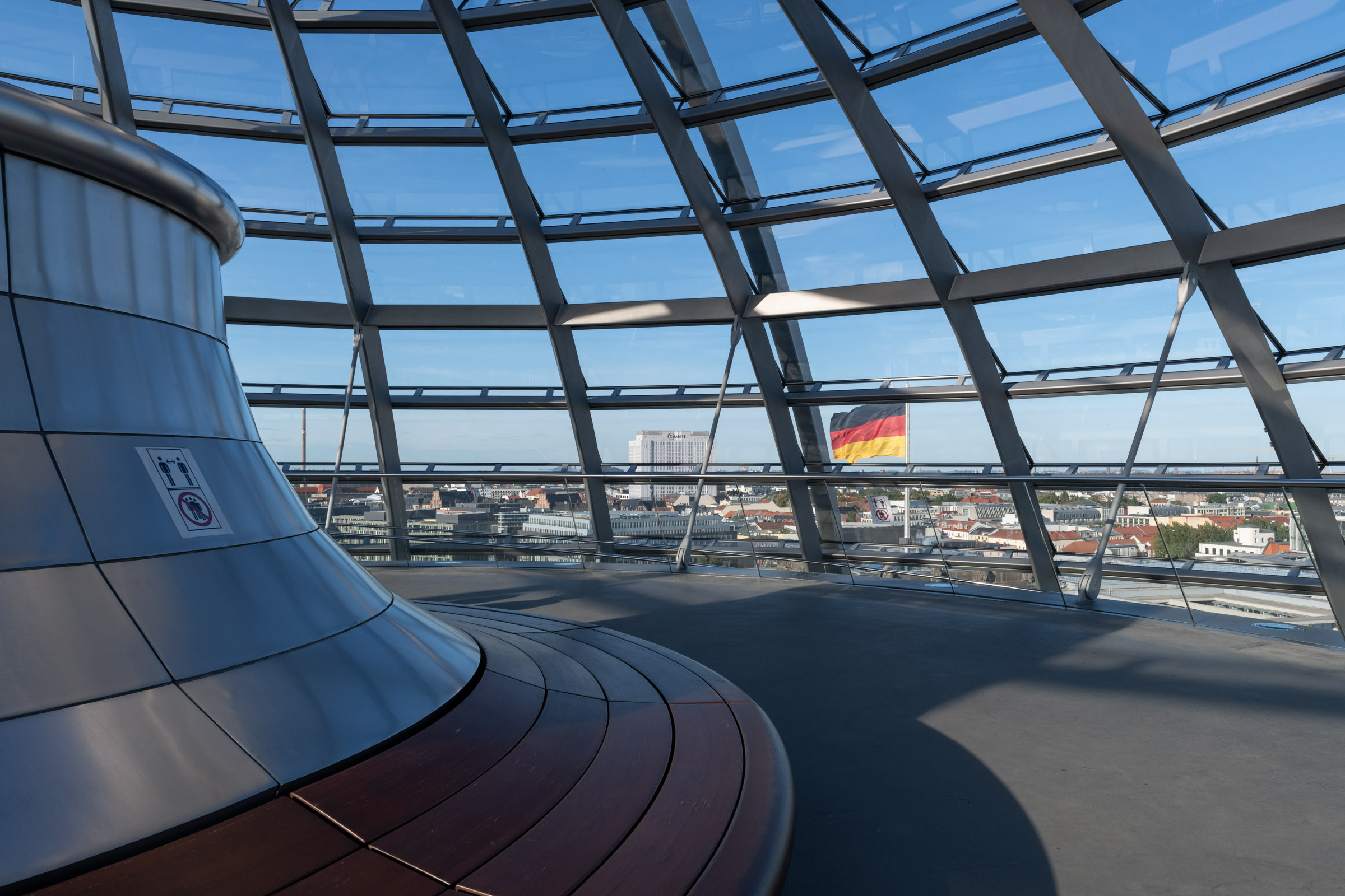 Aussichtsplattform Reichstagskuppel 